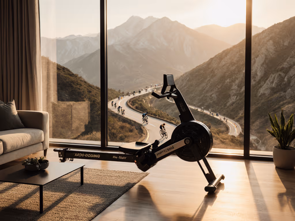 Rowing for Cyclists: Quiet Power for Stepper Climbs