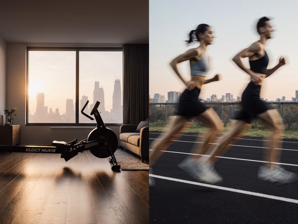 Quiet Rower Cardio Machine vs Running: Low-Impact Truth